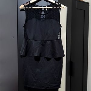 Zinga black dress with Lace